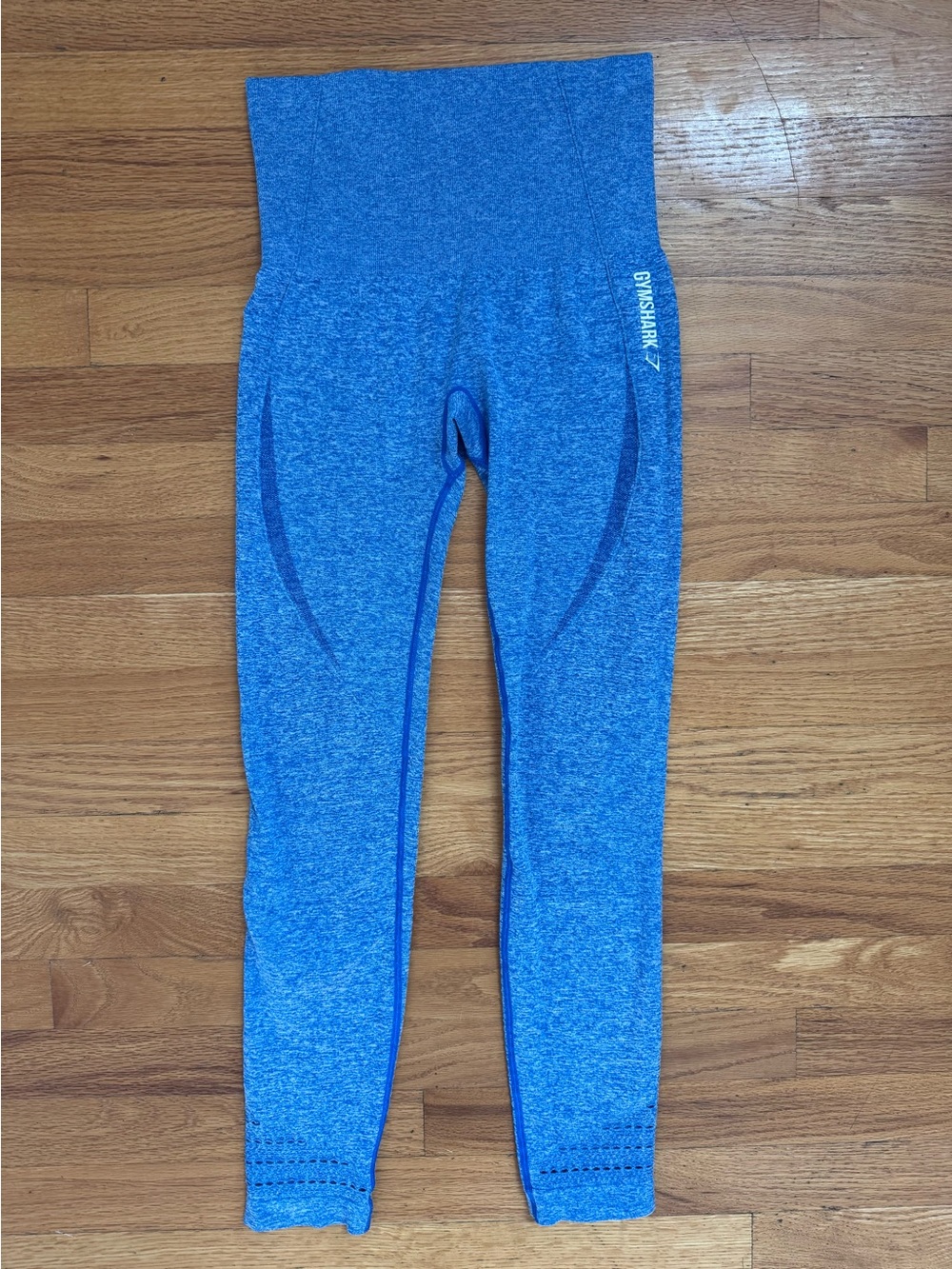 GymShark Original Seamless High Waist Leggings Women’s M Blue Heather